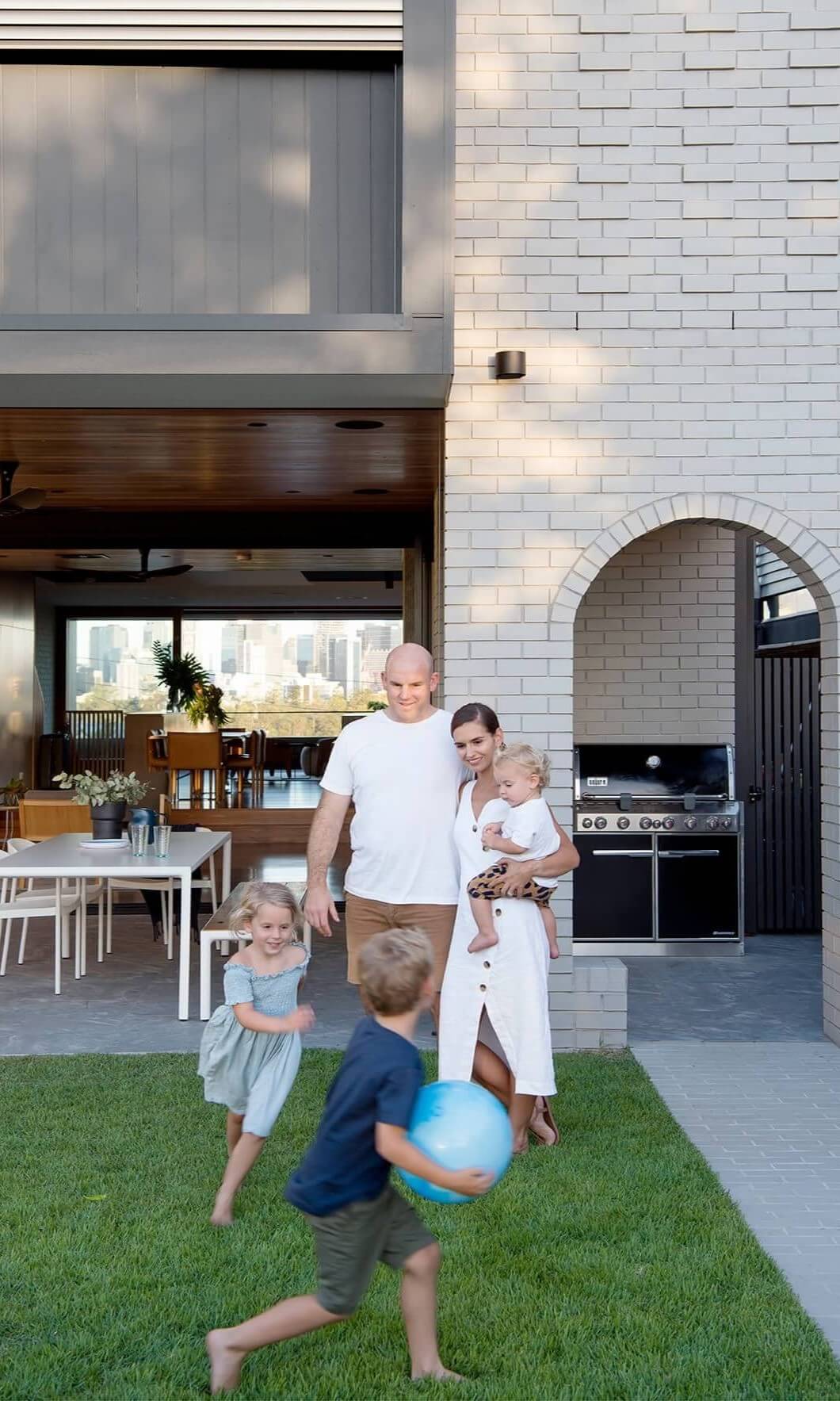Australian Rugby icon builds brick forever home