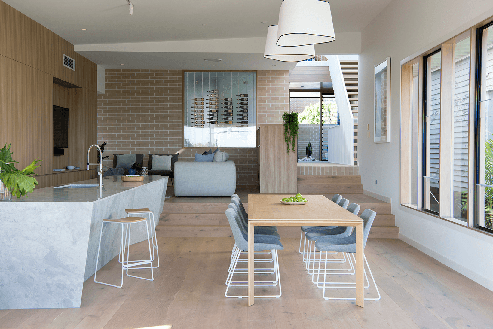 PGH Bricks used internal on Tim Stewart Architects project