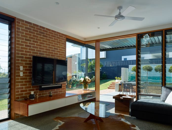 PGH Bricks Copper Glow used in QLD project The Folkhouse