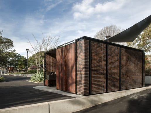 PGH Bricks used in award winning small project, the Foley Park amenities block in Sydney.