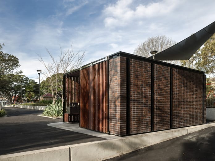 PGH Bricks used in award winning small project, the Foley Park amenities block in Sydney.