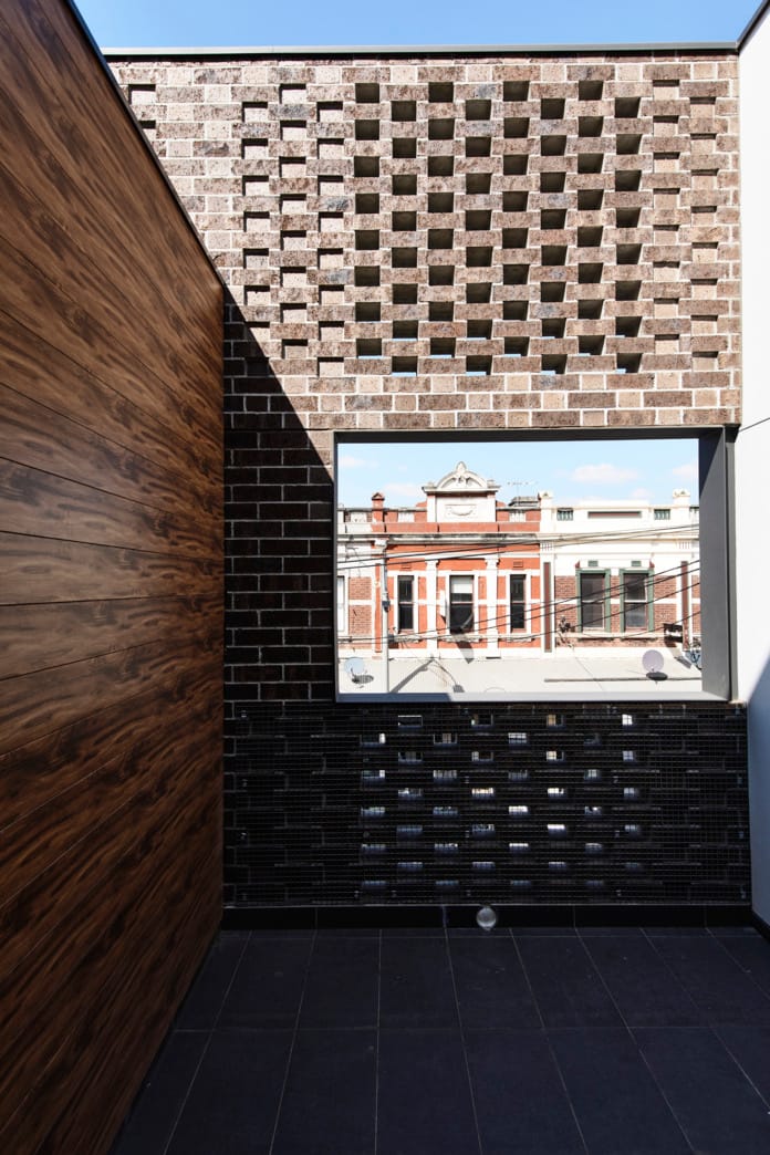 Use of PGH Bricks Eaglethorn on a multi-residential development in Melbourne's Hawthorn.