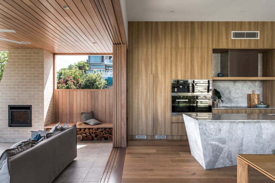 Graya's Andrew Gray using PGH Bricks and pavers in his minimalist modern home in Queensland.