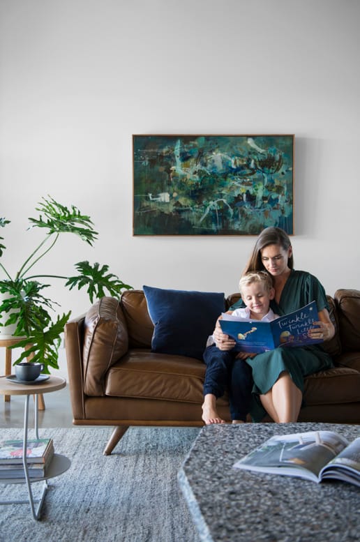 Former Wallabies captain Stephen Moore's minimalist family home using PGH bricks.