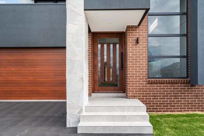 Exterior using Elderberry brick from PGH Botanicals Range