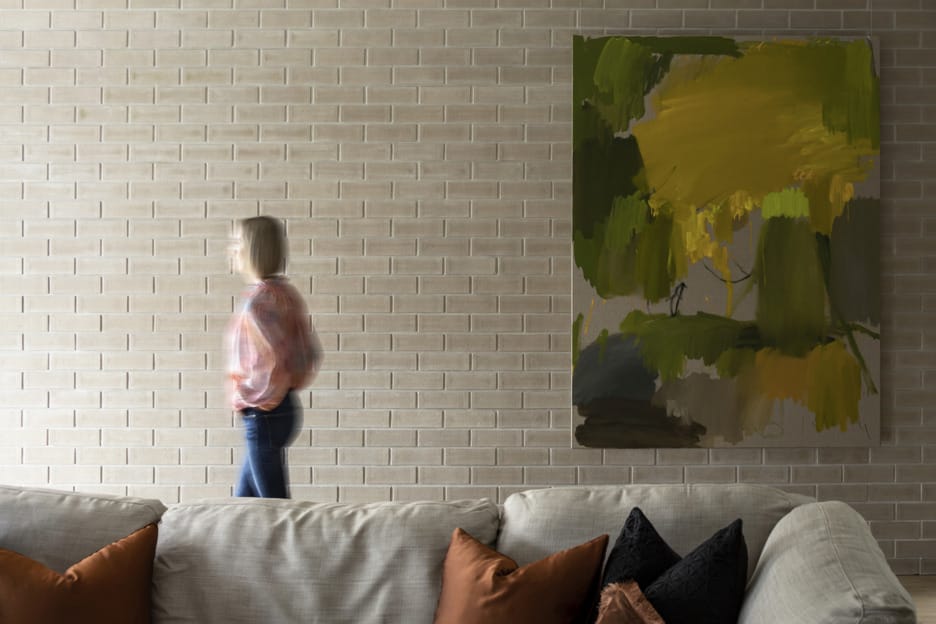 KP Architects using PGh Bricks for a beautiful luxury home in Brisbane. The Walker House.