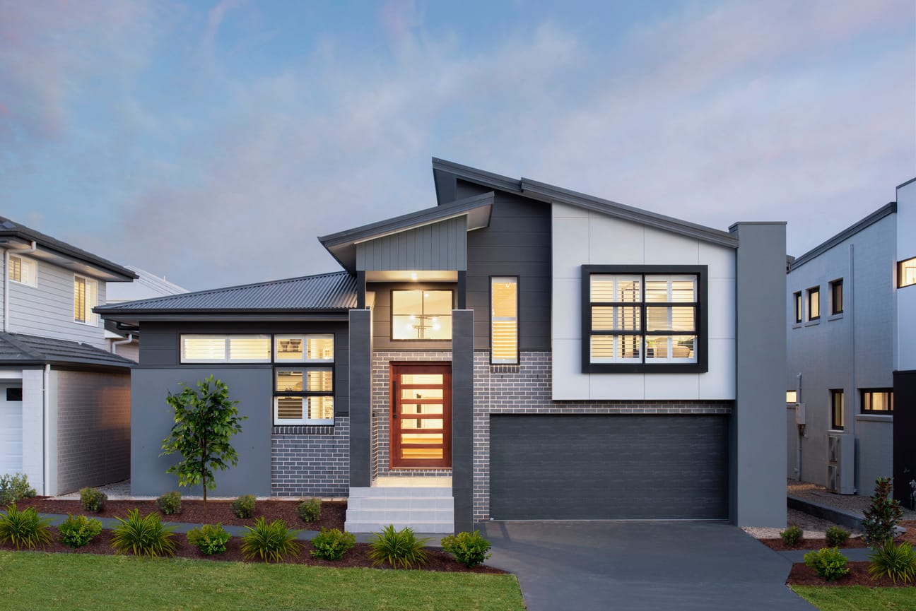 Montgomery Homes. Brick Pewter, Metallic range