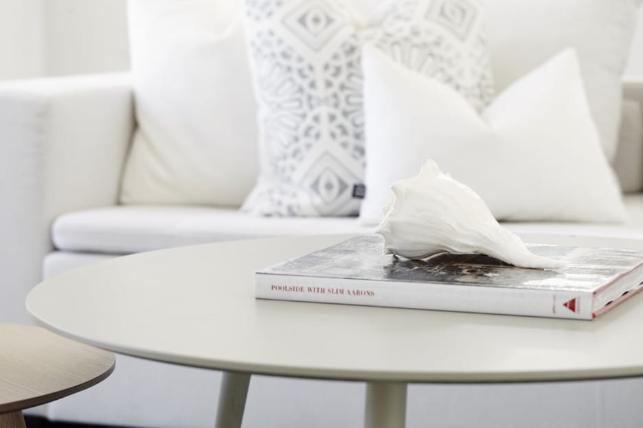 Light coloured bricks used to create coastal hamptons style home.