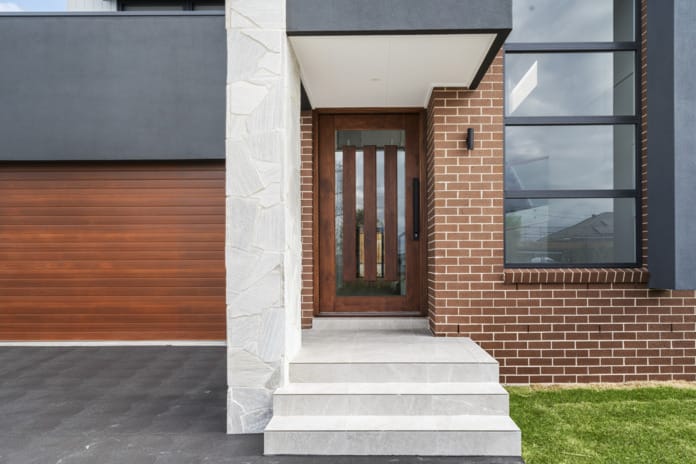 Exterior using Elderberry brick from PGH Botanicals Range