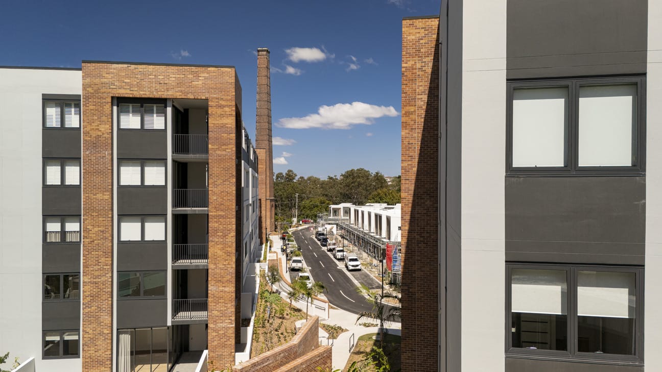 Brickworks Park, Brisbane. PGH Brick Black and Tan, Smooth range