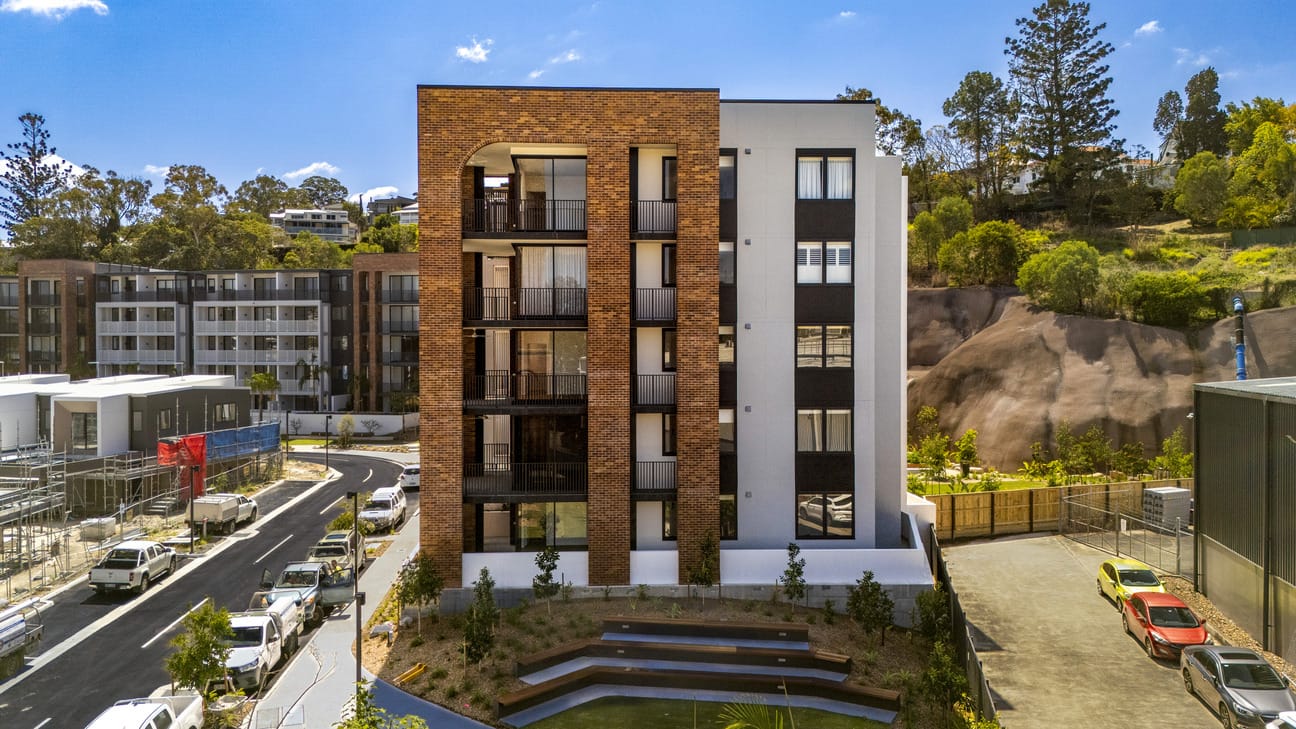 Brickworks Park, Brisbane. PGH Brick Black and Tan, Smooth range