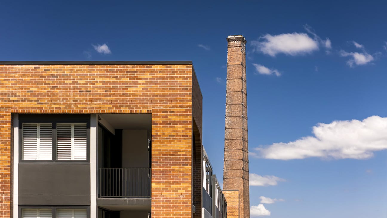 Brickworks Park, Brisbane. PGH Brick Black and Tan, Smooth range