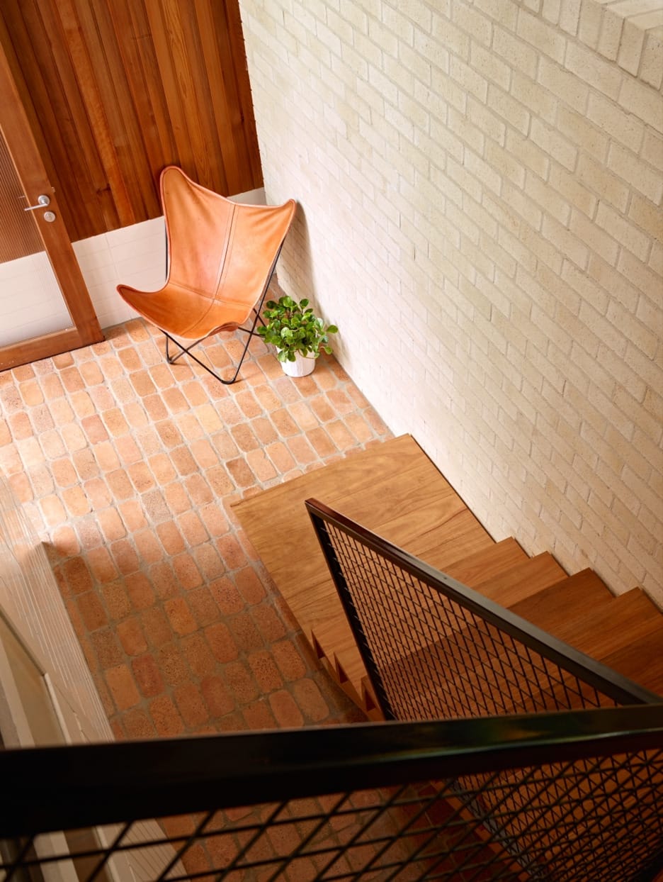 PGH Crevole bricks from the Velour range used in the Ashgrove Residence project in QLD.