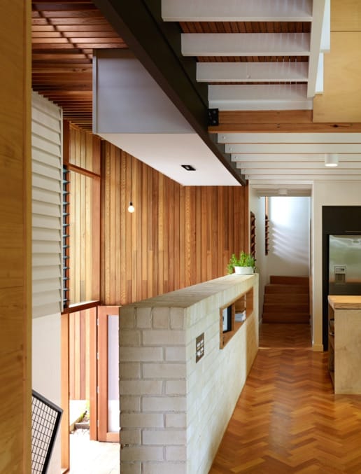 PGH Crevole bricks from the Velour range used in the Ashgrove Residence project in QLD.