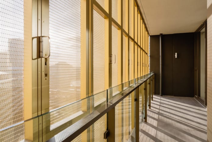 Tzannes uses PGH Mowbray Blue, Dry Pressed Architectural bricks to add a striking new addition to Sydney's Day Street Apartments.