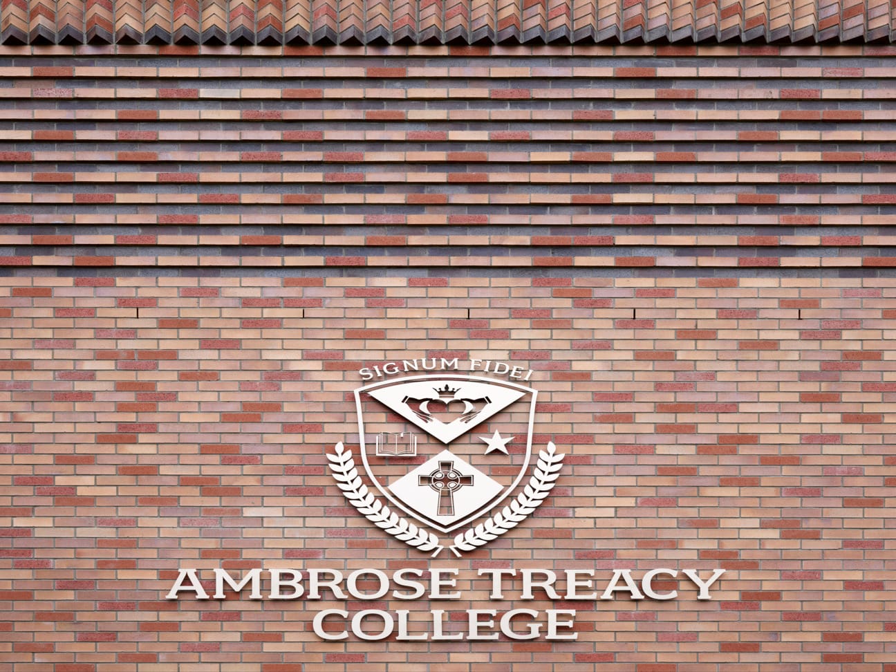 PGH bricks used in Ambrose Treacy College Waterford building to connect their rich history with its future.