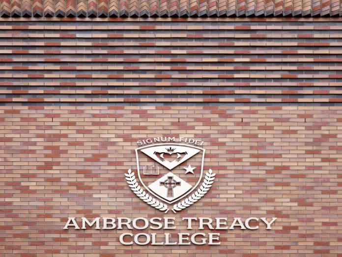 PGH bricks used in Ambrose Treacy College Waterford building to connect their rich history with its future.
