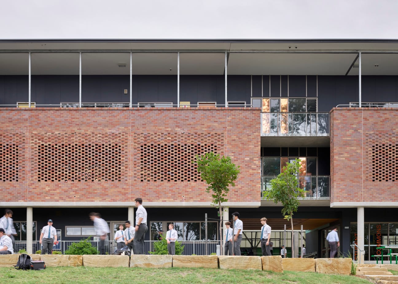 PGH bricks used in Ambrose Treacy College Waterford building to connect their rich history with its future.