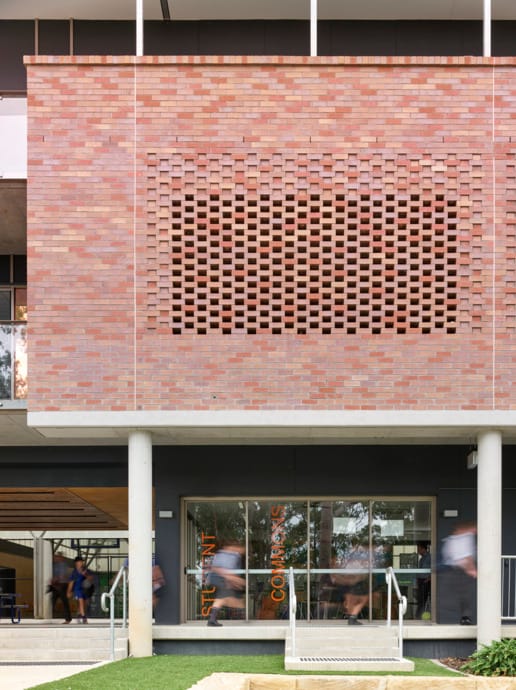 PGH bricks used in Ambrose Treacy College Waterford building to connect their rich history with its future.