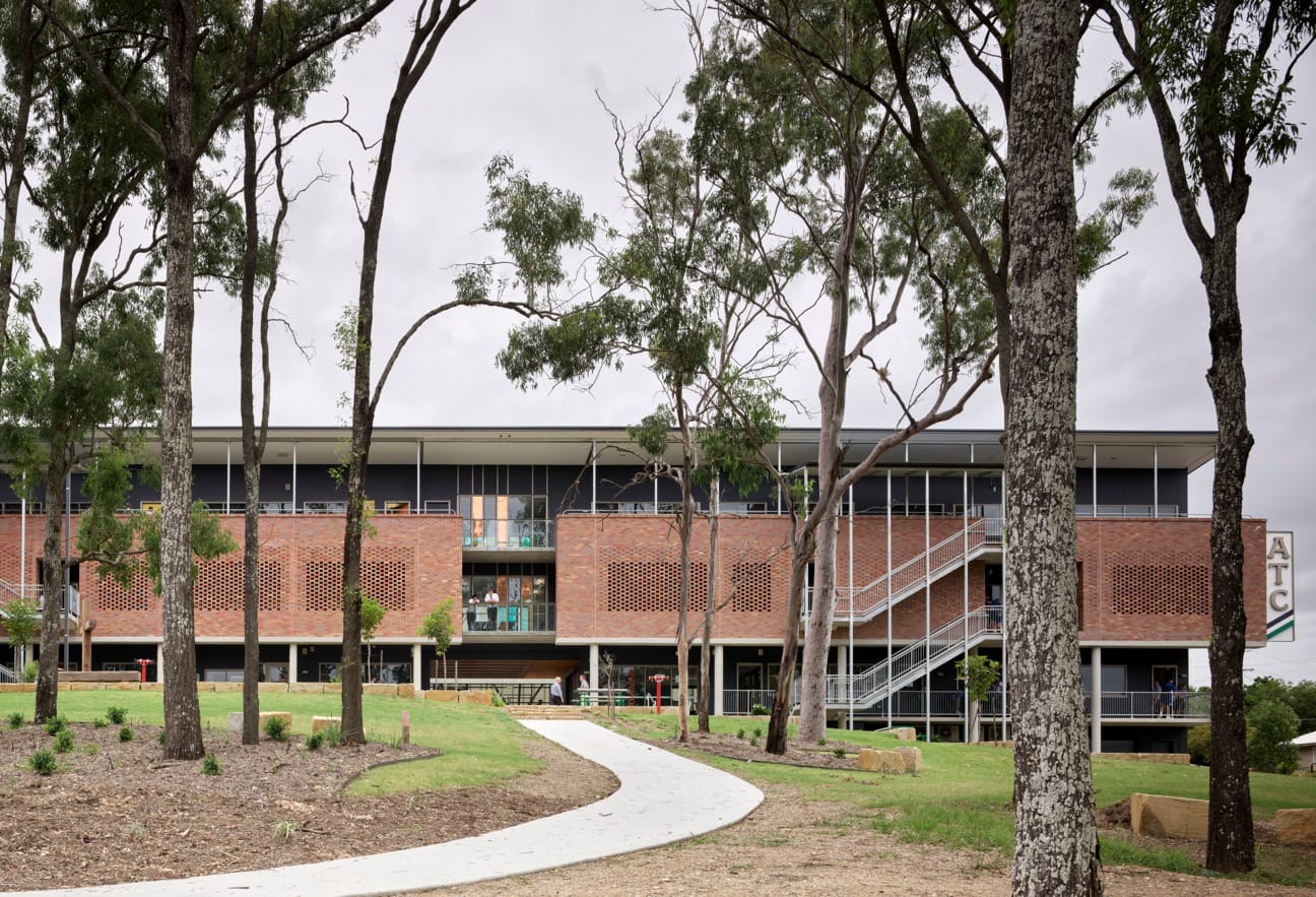 PGH bricks used in Ambrose Treacy College Waterford building to connect their rich history with its future.