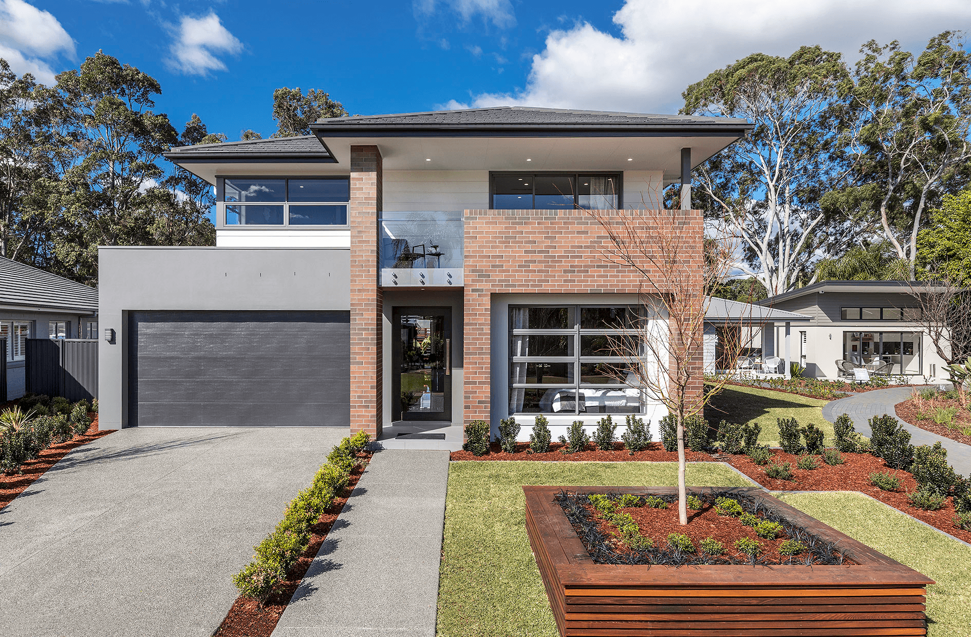 Tiger Eye brick from PGH in Opaline range on Masterton Homes