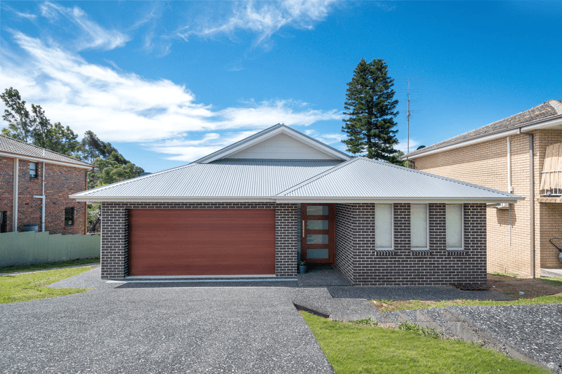 Chocolatto single storey brick house with colorbond roof