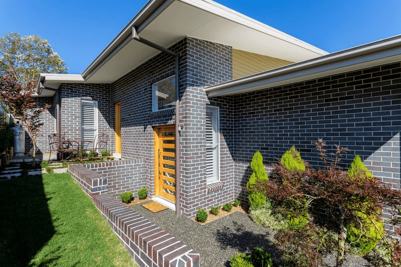 Blue Steel Flash brick from PGH in Metallic range Maynard Constructions