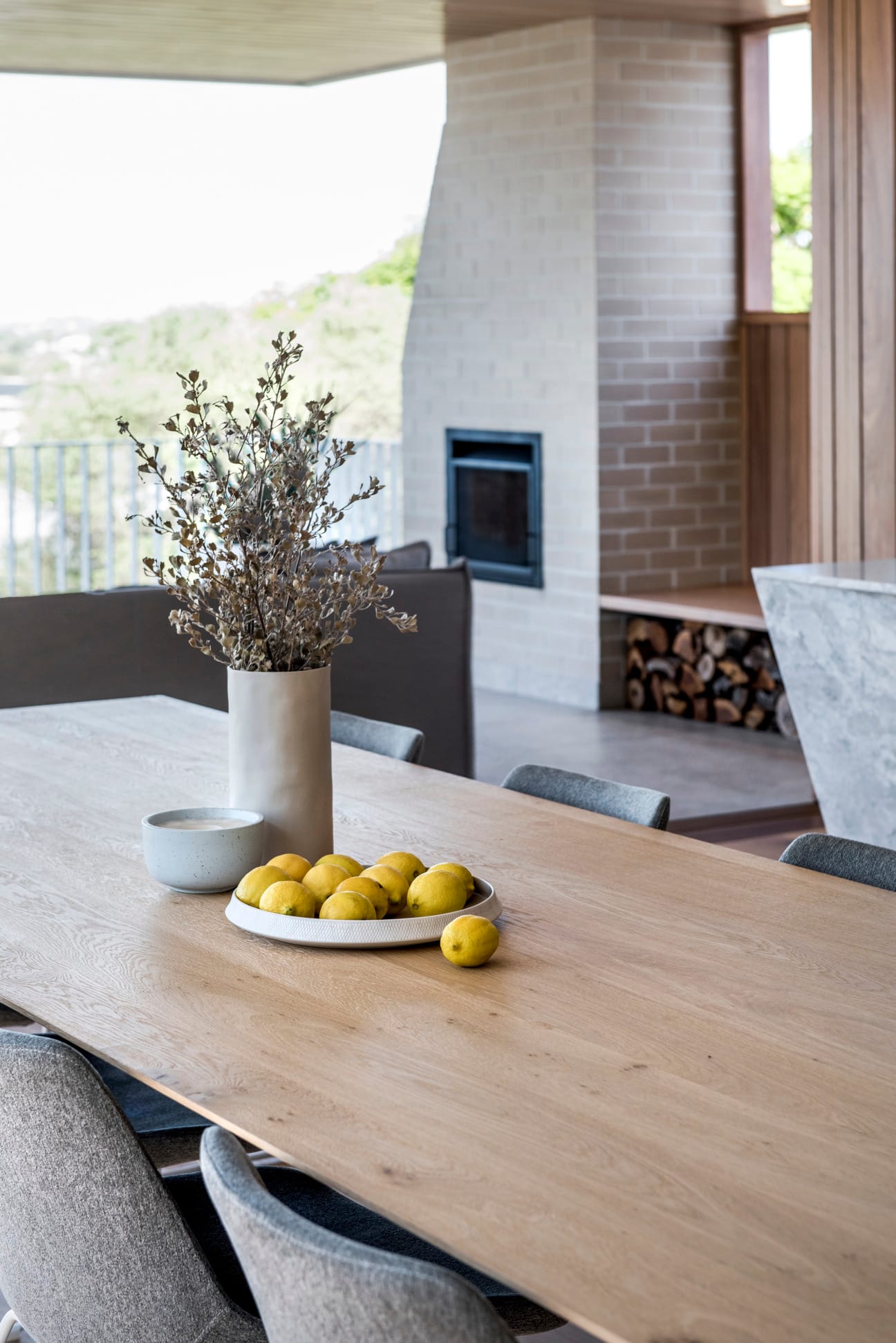 Graya's Andrew Gray using PGH Bricks and pavers in his minimalist modern home in Queensland.
