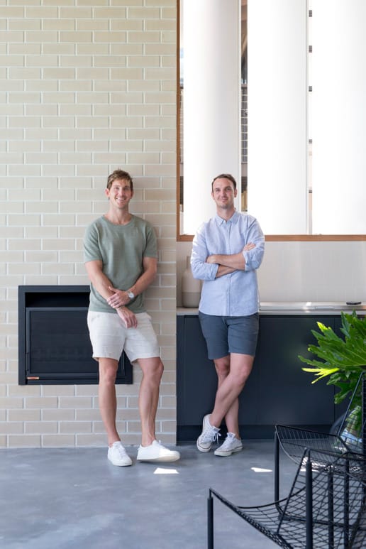 Graya's Andrew Gray using PGH Bricks and pavers in his minimalist modern home in Queensland.