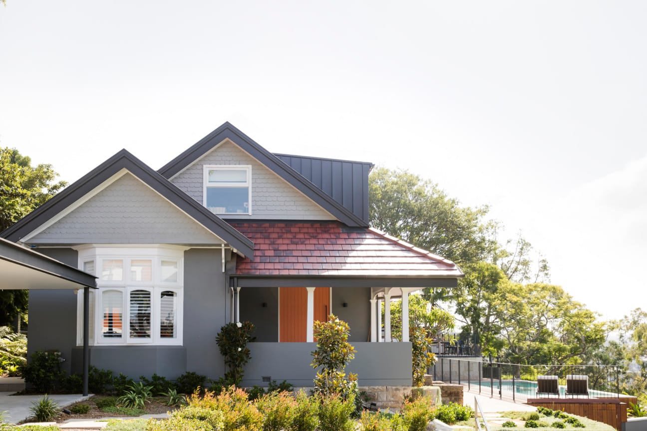 Luxury Hunters Hill home showcasing Linear Blanco bricks from the PGH Morada range.