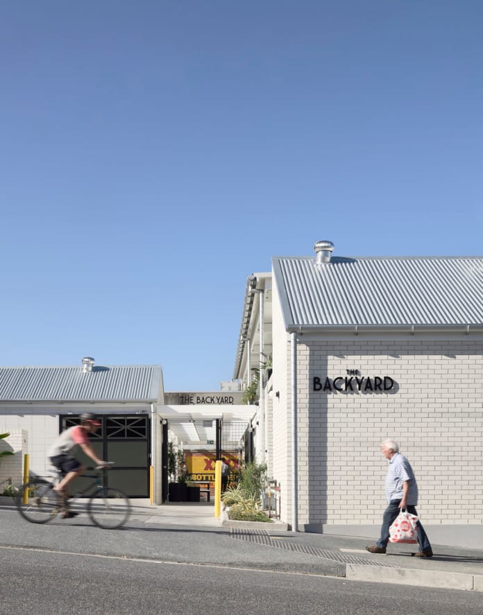 PGH white brick facade used on residential and commercial building projects.