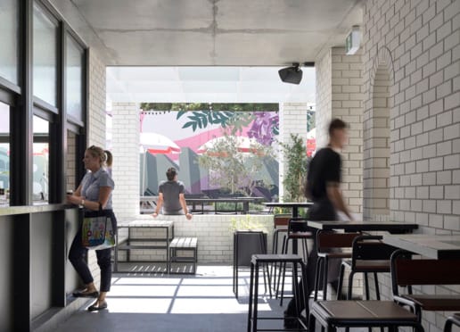 The redesign of The Boundary Hotel in Brisbane’s West End showcasing the use of PGH's Blanco white brick.