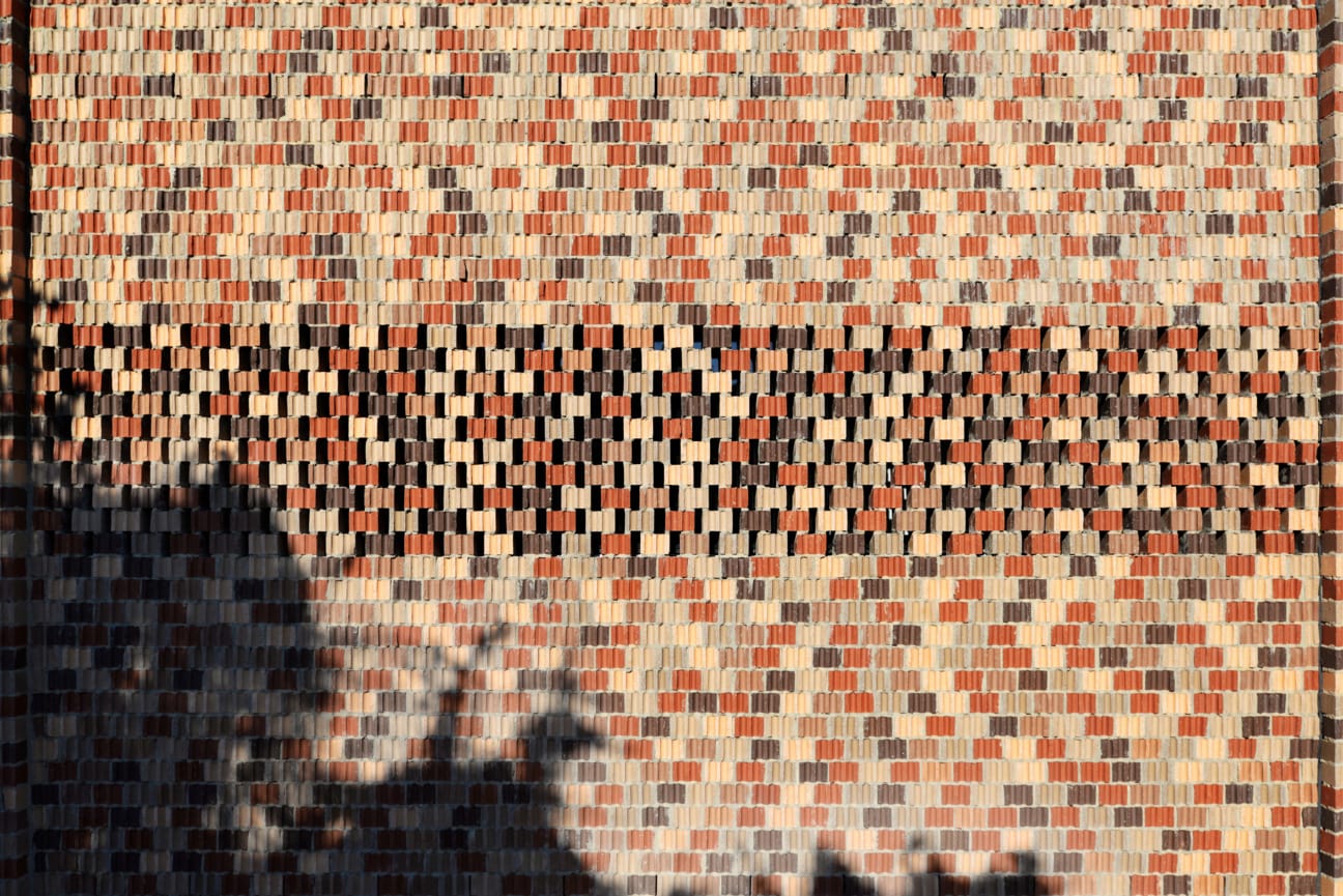 Hancock House using PGH Brick bricks to create a low-maintenance, statement exterior for the inner city Brunswick house