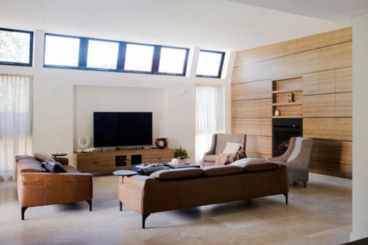 Architect Joe El-Sabbagh's home is a masterclass in giving classic red brick a modern twist