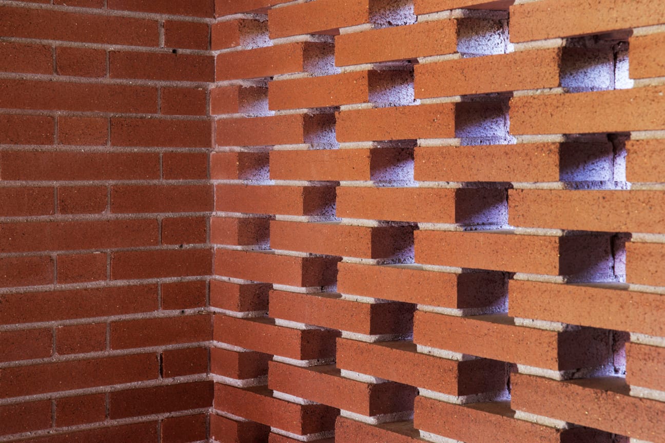 Architect Joe El-Sabbagh's home is a masterclass in giving classic red brick a modern twist