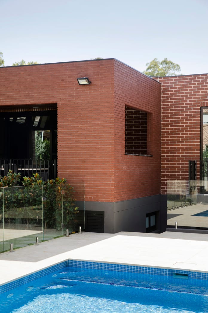 Architect Joe El-Sabbagh's home is a masterclass in giving classic red brick a modern twist