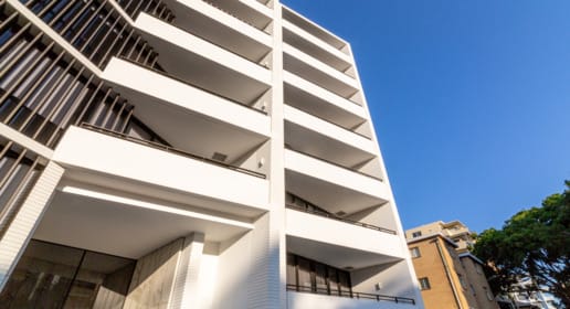 Mirvac Design use PGH Bricks Dry Pressed Architectural range on residential development to provide an effortless fusion of modern and heritage design.