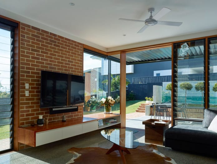 PGH Bricks Copper Glow used in QLD project The Folkhouse