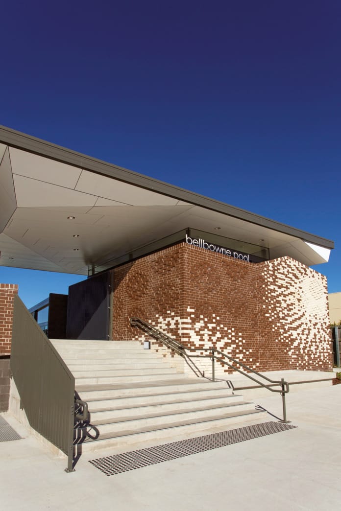 Bellbowrie Pool case study from PGH Bricks showcases the winner of the Think Brick Horbury Hunt Commercial Award for 2013.
