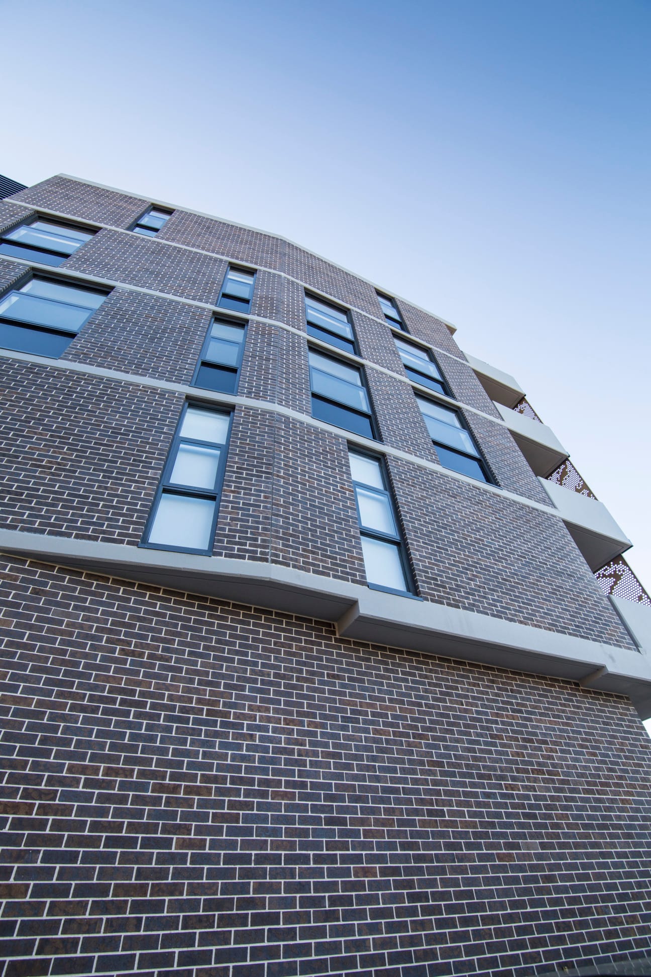 The Cooperage building in Dulwich Hill using PGH Bricks Blackheath from the Highlands range.