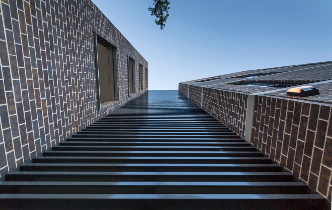 The Cooperage building in Dulwich Hill using PGH Bricks Blackheath from the Highlands range.