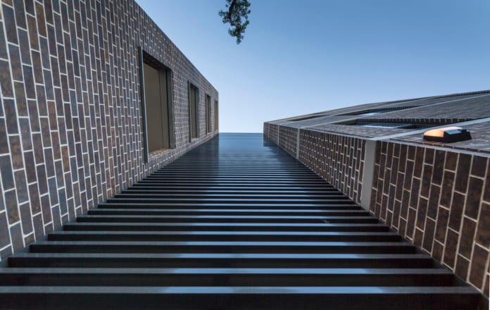 The Cooperage building in Dulwich Hill using PGH Bricks Blackheath from the Highlands range.