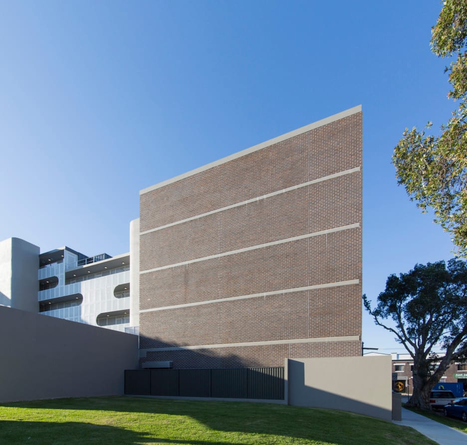 The Cooperage building in Dulwich Hill using PGH Bricks Blackheath from the Highlands range.