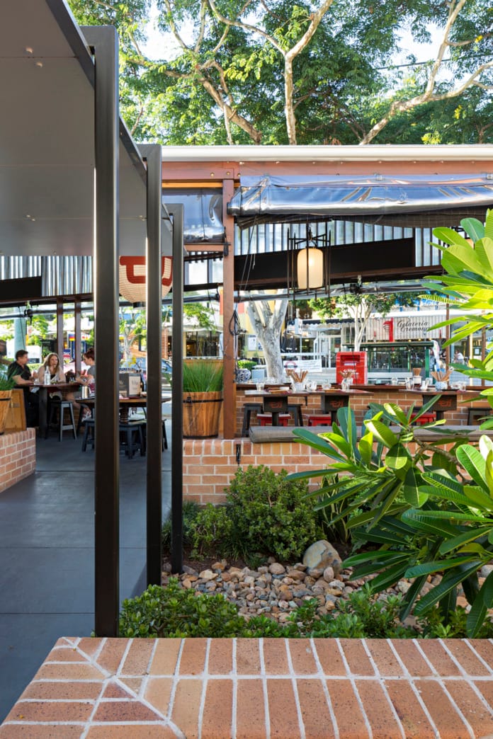 PGH Bricks used redevelop Rosalie Centre into an exciting urban landmark.