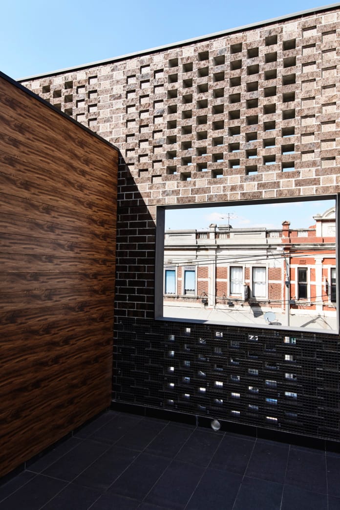 Use of PGH Bricks Eaglethorn on a multi-residential development in Melbourne's Hawthorn.