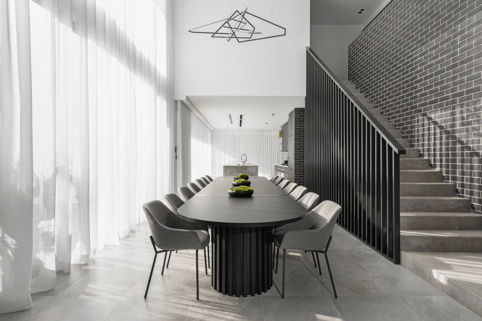 The Morley Project, Morada Nero feature wall