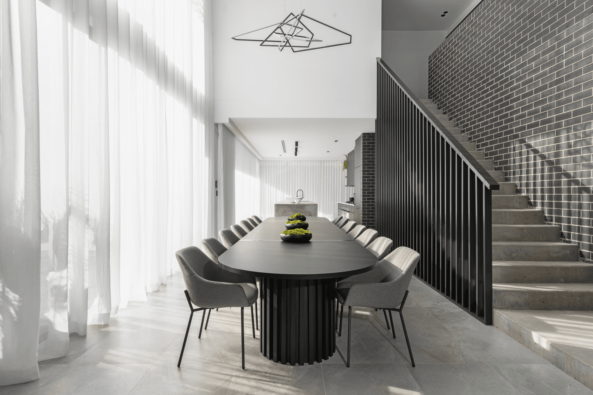 The Morley Project, Morada Nero feature wall