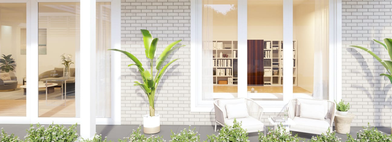 PGH Bricks with the best choice of mortar to compliment the brick colour.