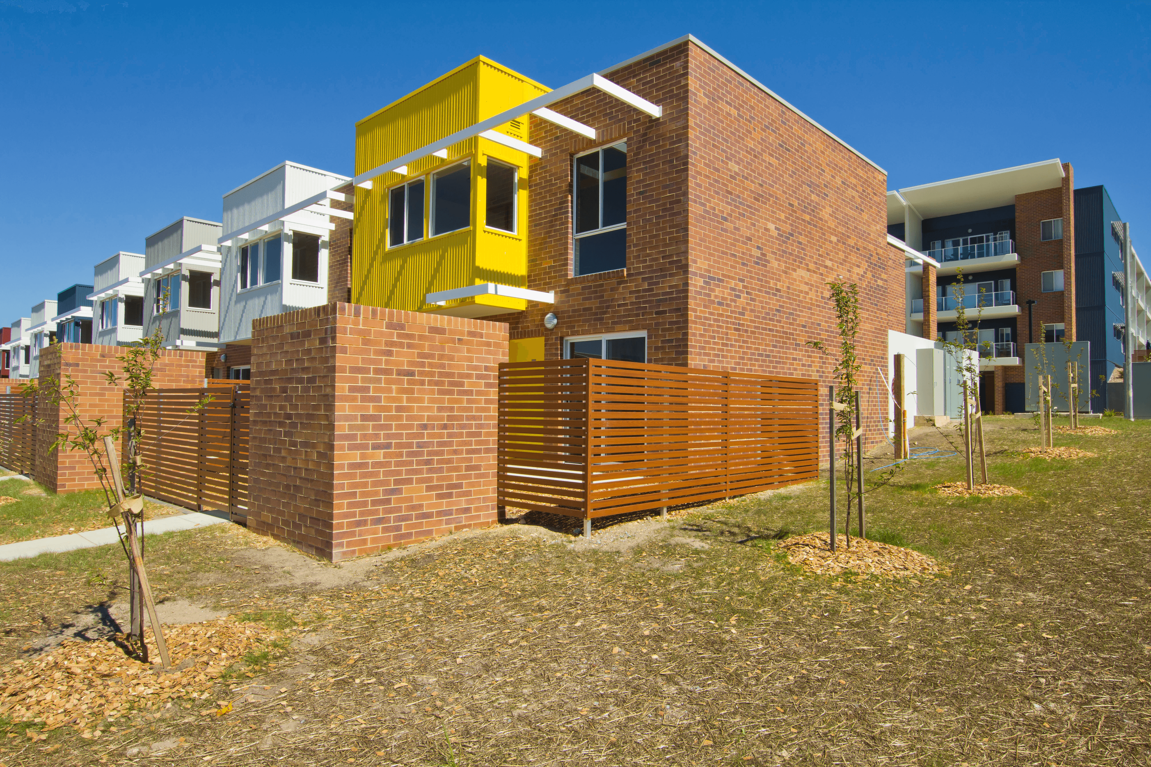 Black and Tan brick from PGH in Smooth range backyard setting