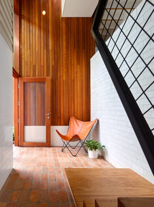 PGH Crevole bricks from the Velour range used in the Ashgrove Residence project in QLD.